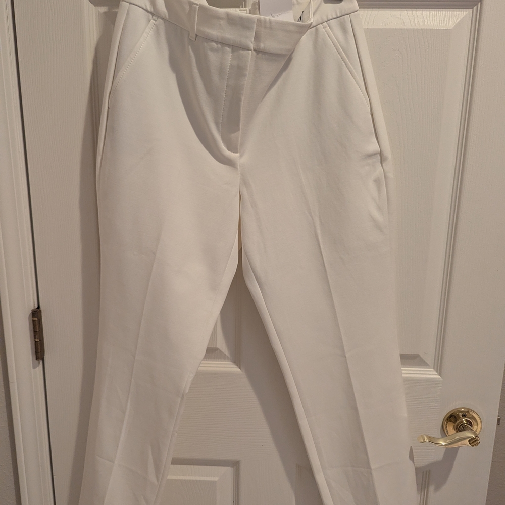 Elegant White Women's Pants